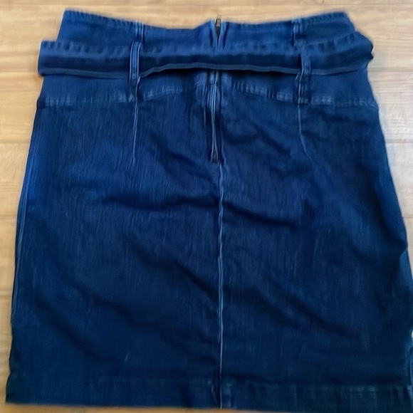 Free People Dark Blue Denim Skirt - Picture 4 of 9